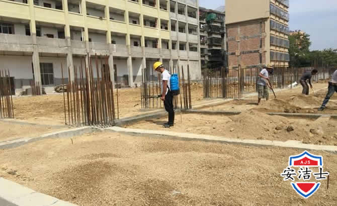 丽水学校机关防治白蚁